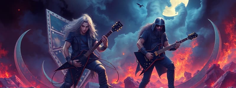 Rutina Diaria de un Músico Metalero Mexicano