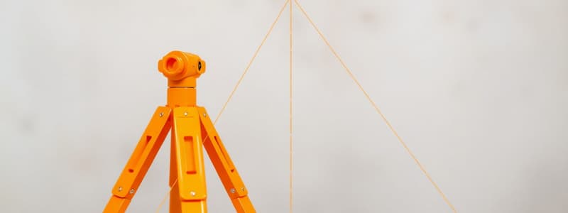 Principles of Triangulation in Surveying