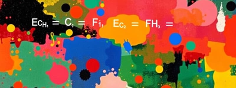 Balancing Chemical Equations Quiz