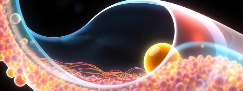 Cell Biology Chapter: Membrane Dynamics