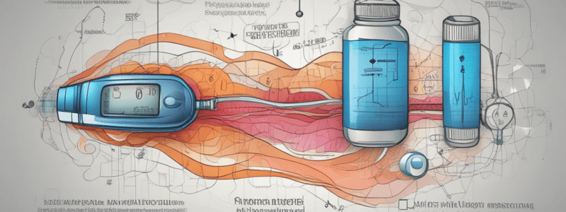 Insulina y glucosa: funciones y efectos