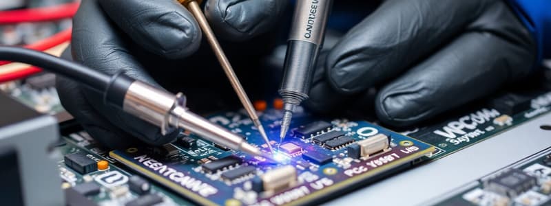 Soldering and PCB Manufacturing Quiz