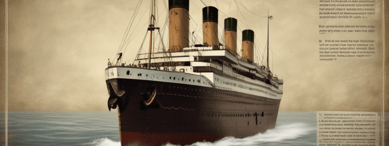 Letter to my father Titanic 5