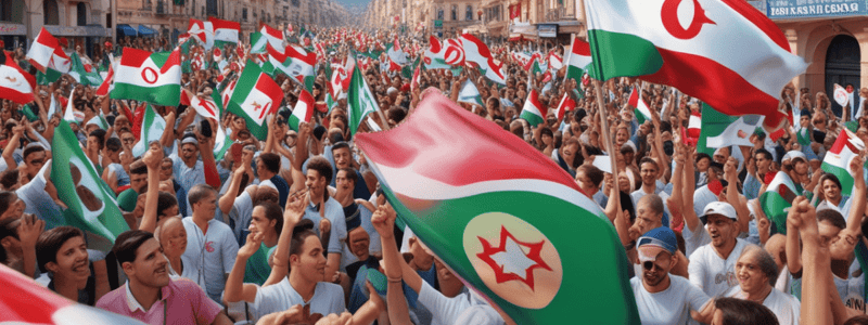 Referendum and Independence of Algeria