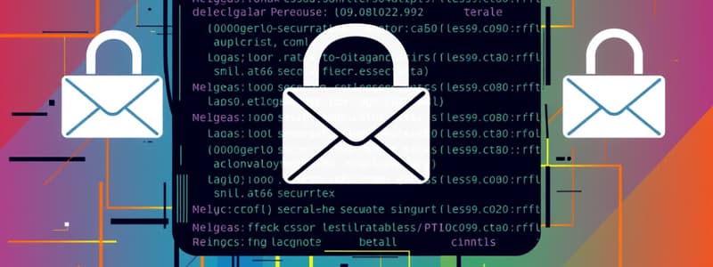 SMTP Commands and Email Security