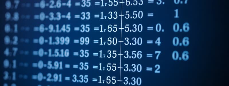 Operaciones con Matrices