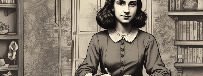 Anne Frank's Characterization in The Diary