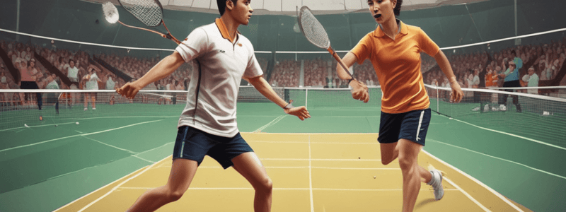 Badminton Rules: Order of Serving, Receiving, and Ends