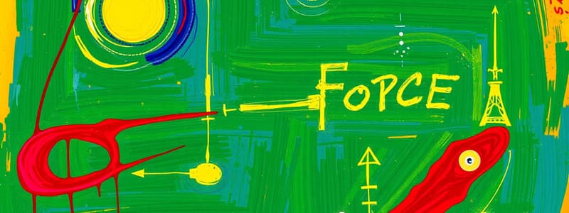 Physics: Calculating Force Flashcards