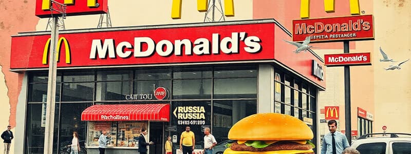 McDonald's History in Russia