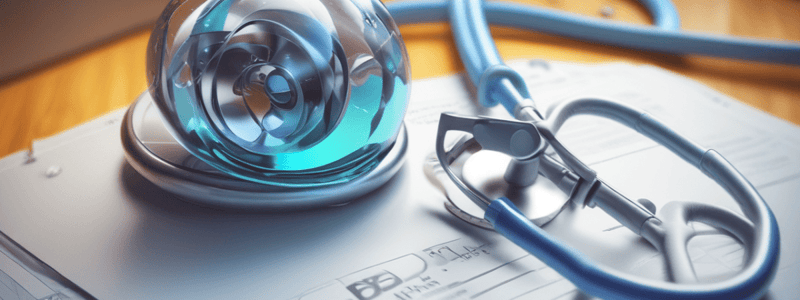 Health Care Professionals Standards and Laws Quiz