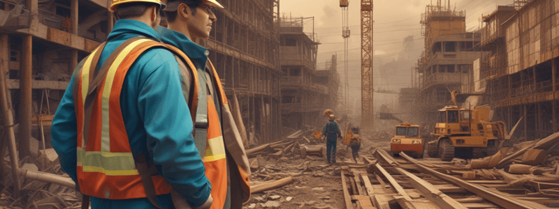 Prevención de Riesgos Laborales en la Construcción