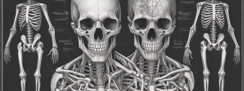 Human Skeletal System Components