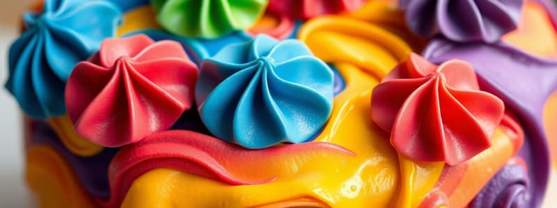 Piping Cake Decorations Techniques