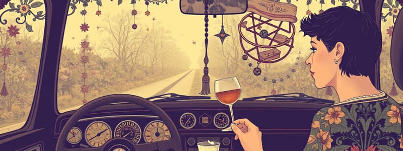 Alcohol and Driving Safety Quiz