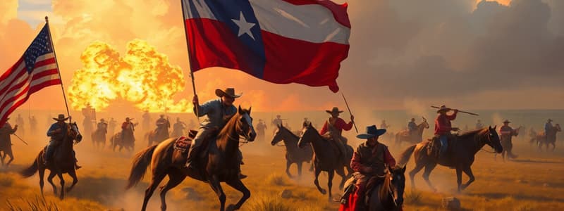 War with Mexico and Texas Independence