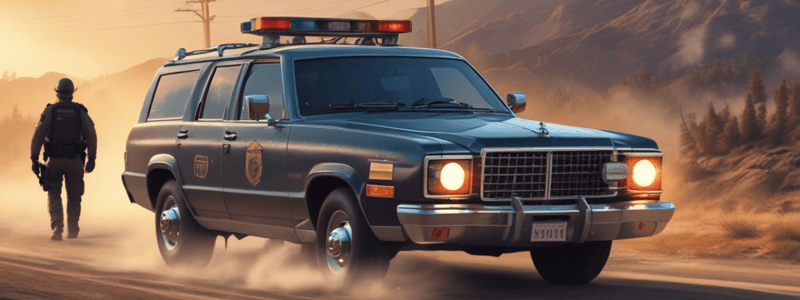 Law Enforcement Vehicle Pursuit Guidelines