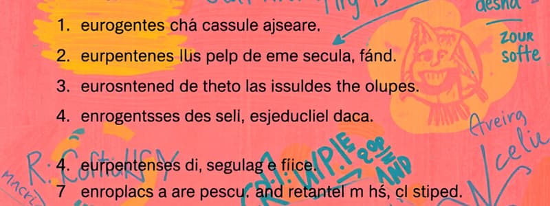 Estructura de Oraciones en Español