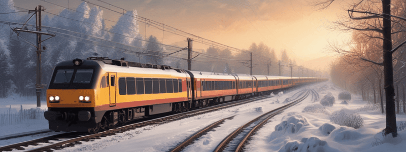 Cold Weather Patrolling in Railways