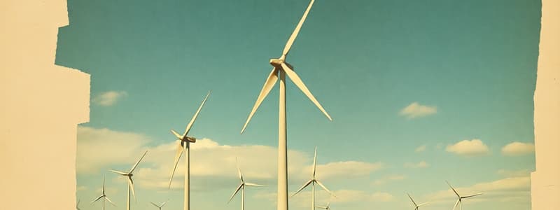 Wind Energy Potential and Turbine Design