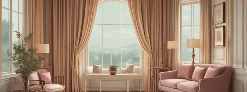 Window Treatment Functions and Categories