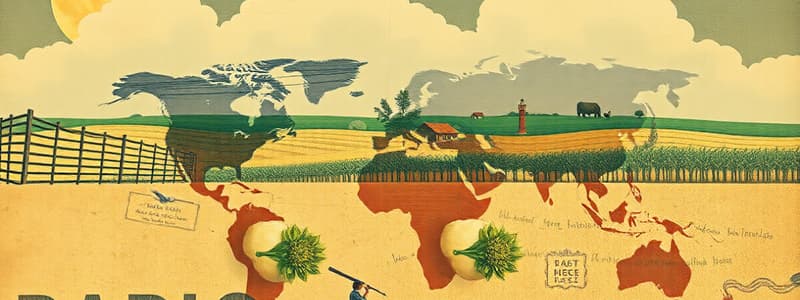 Globalization & Agricultural Trade