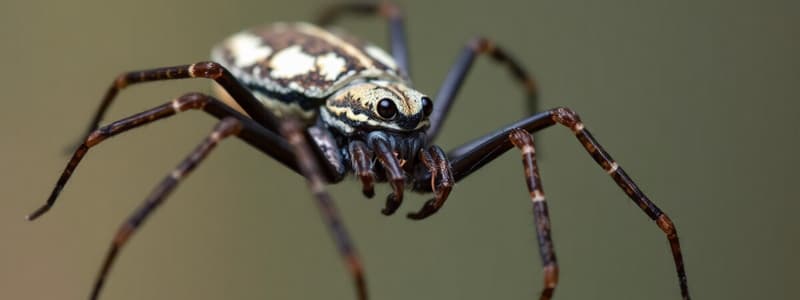 Spider Eating Habits and Hunting Methods