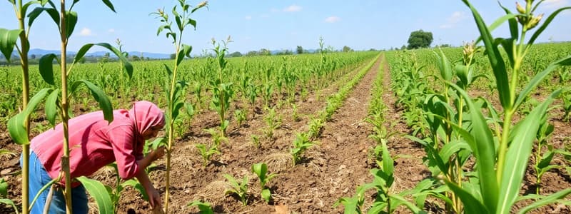 Agricultural Decline in the Pacific Region