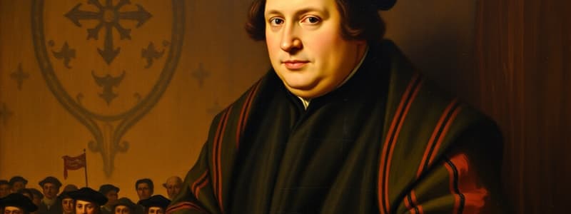 Martin Luther: Schlüsselereignisse