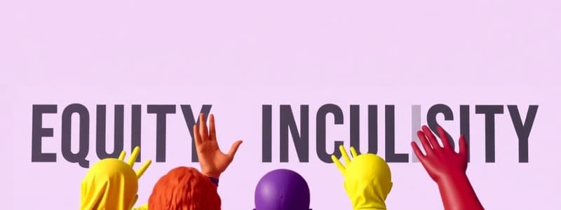 Equidad, Inclusión, Diversidad e Igualdad