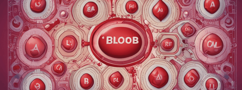 Blood Groups and Compatibility Quiz