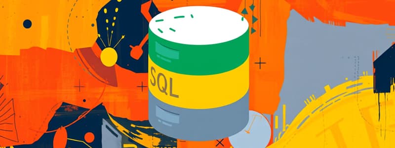 SQL Fundamentals Quiz