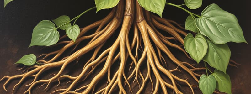 Plant Biology: Root Functions and Systems