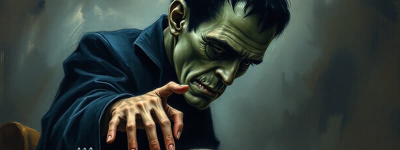 Frankenstein: Creator's Guilt & Monster's Plea