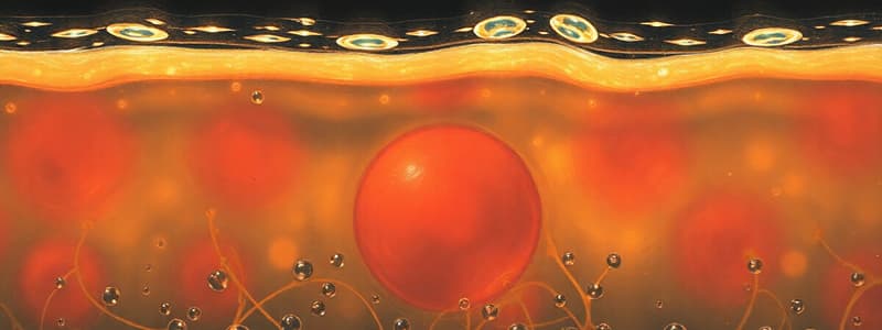 Cell Membranes, Diffusion, and Osmosis