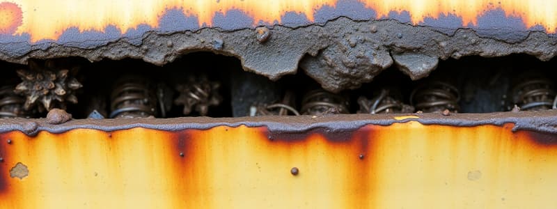 Corrosion and its Effects