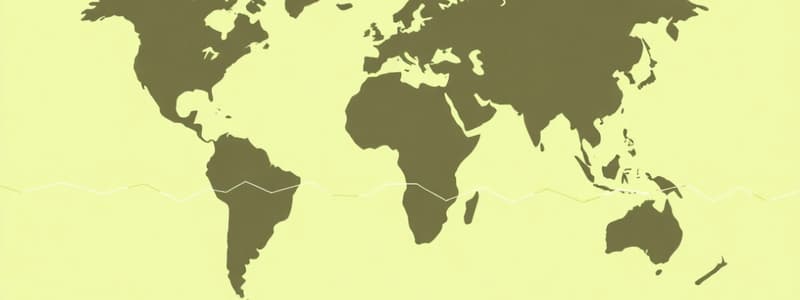 Global Trade and Value Chains Overview