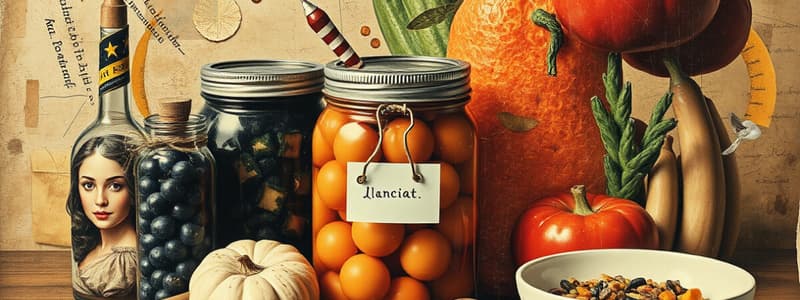 Traditional Fermented Products Overview