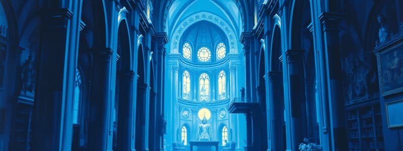 Blue Cathedral Flashcards