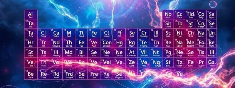 Chemistry Chapter on Valence Electrons