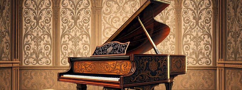 History and Mechanics of the Grand Piano