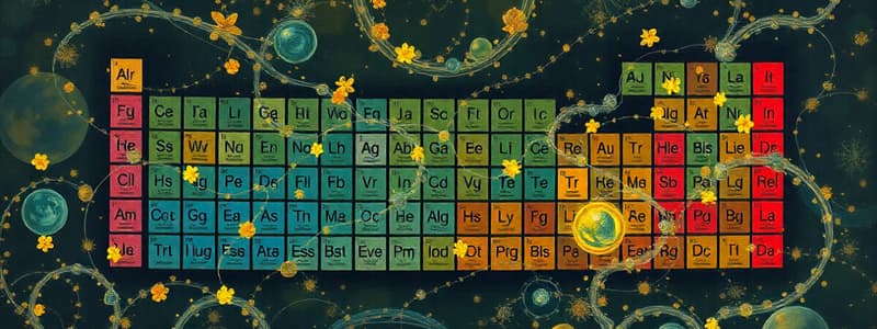 Overview of the Periodic Table