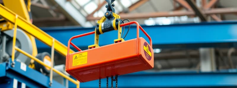 Foundation Certificate in Lifting Equipment