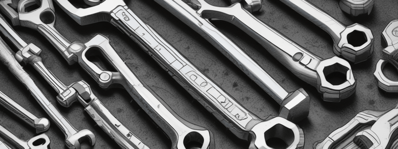 Spanner Types and Materials