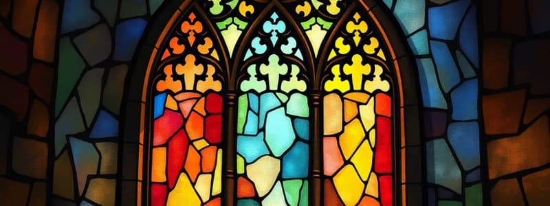 Stained Glass in the Middle Ages