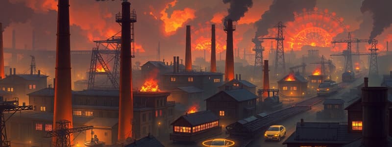 Révolution industrielle - Quiz