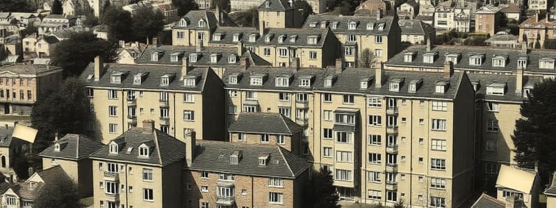 Formal and Informal Housing