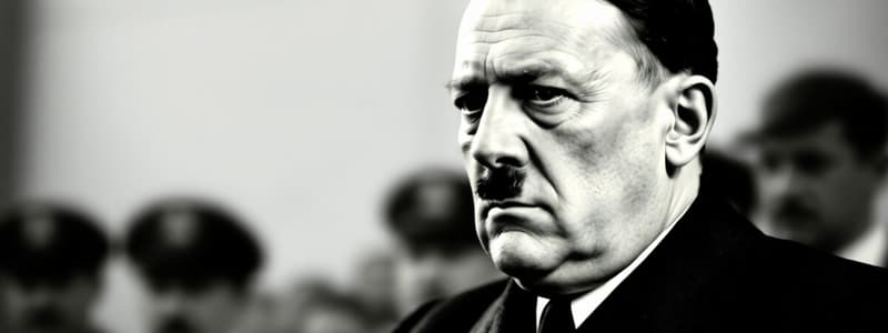 World War 2: Causes and Hitler's Aims