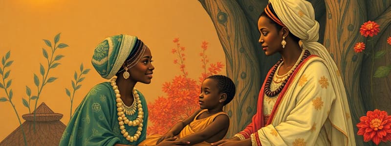 Family and Work in African Culture