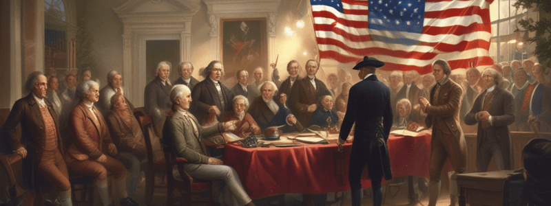 American Colonies and Independence